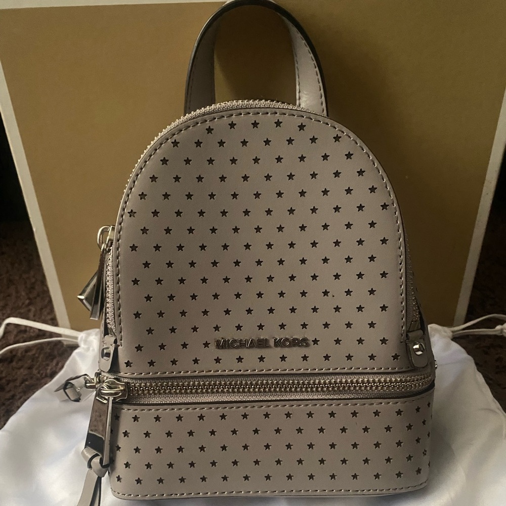 MICHAEL KORS Rhea Star Mini Backpack